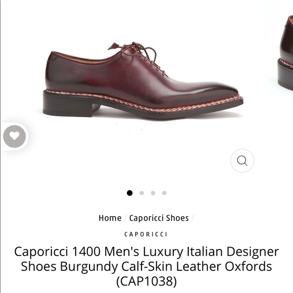 CAPORICCI 1400 Italian shoes hand stitched - Picture 5 of 10